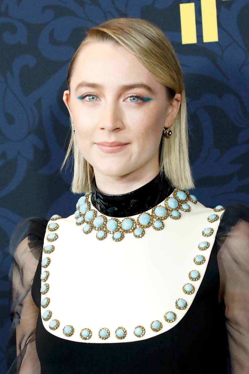 Saoirse Ronan Is Starting A Trend For Matching Makeup To Your Outfit