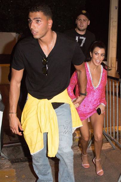 Kourtney Kardashian Younes Bendjima Dating Is The Model Her New