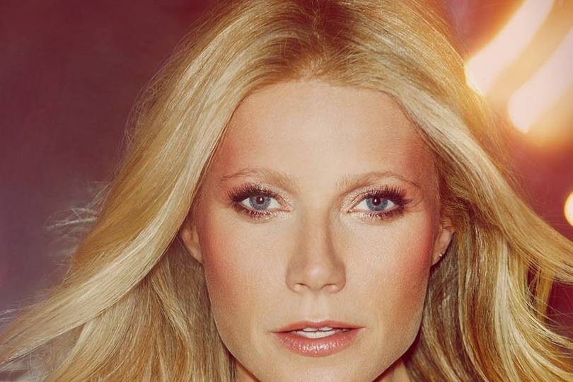 Gwyneth Paltrow & Max Factor - 70s make-up, tutorial video - gold