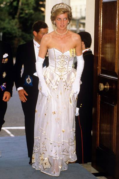 Princess Diana Dress Sells For At Auction Glamour UK Glamour UK