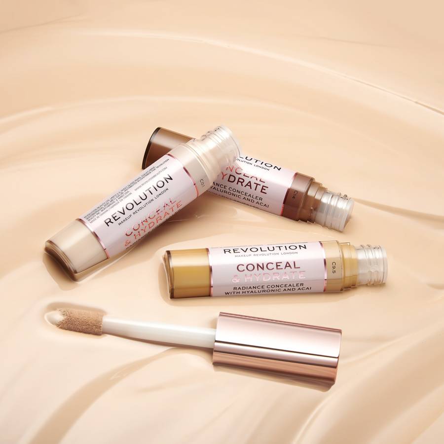 Revolution Launches Hydrating Foundation And Concealer With Hyaluronic Acid In 50 Shades