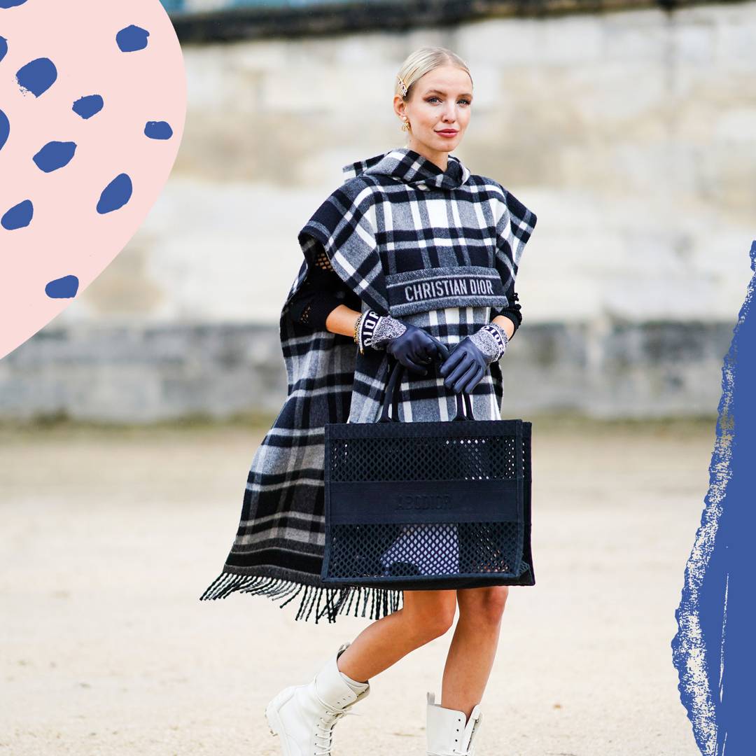 Image: The cosiest ponchos and capes to wear when you're socialising outside