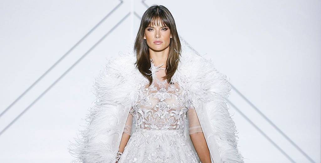 Alessandra Ambrosio Wedding Dress: Ralph & Russo Catwalk | Glamour UK