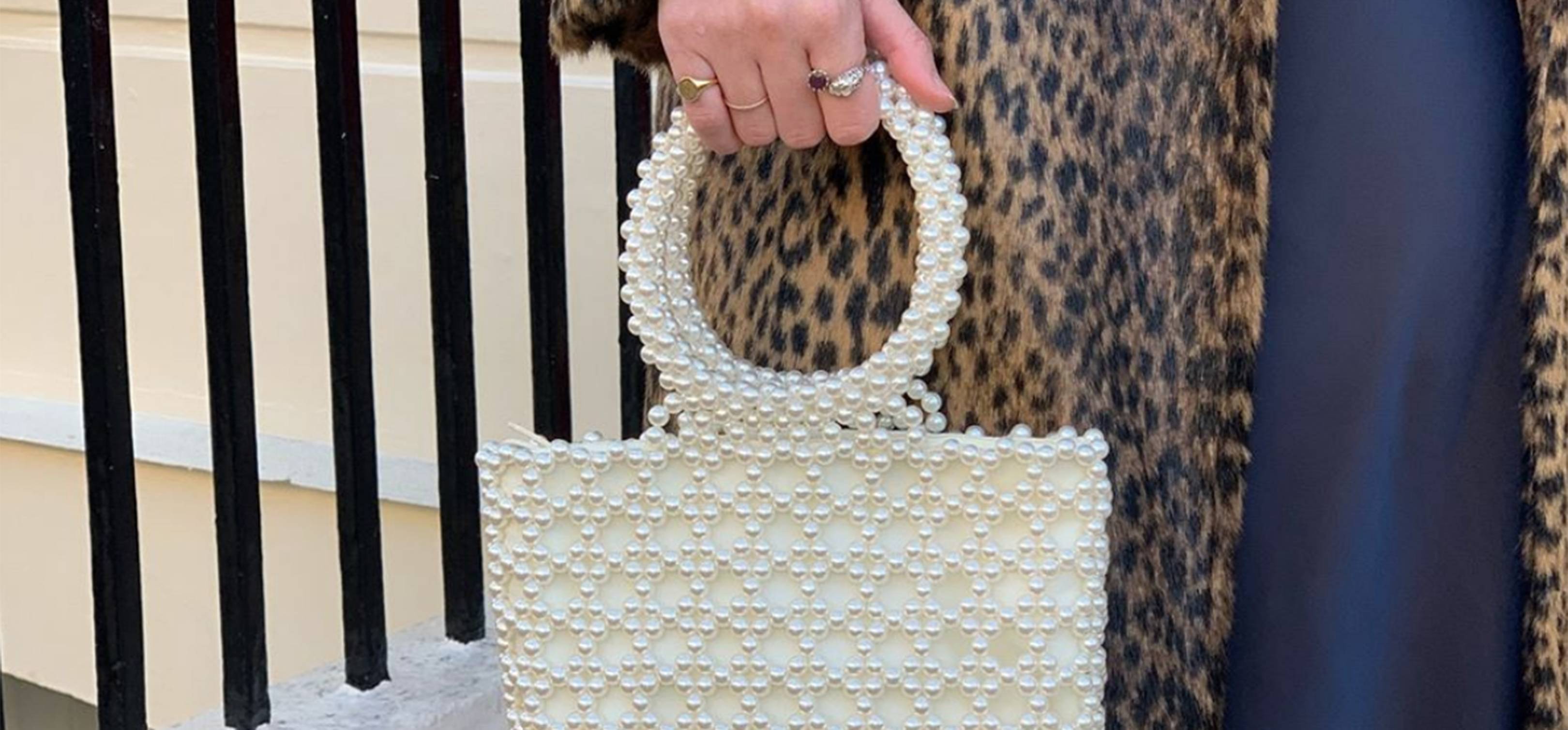 topshop peggie pearl bag