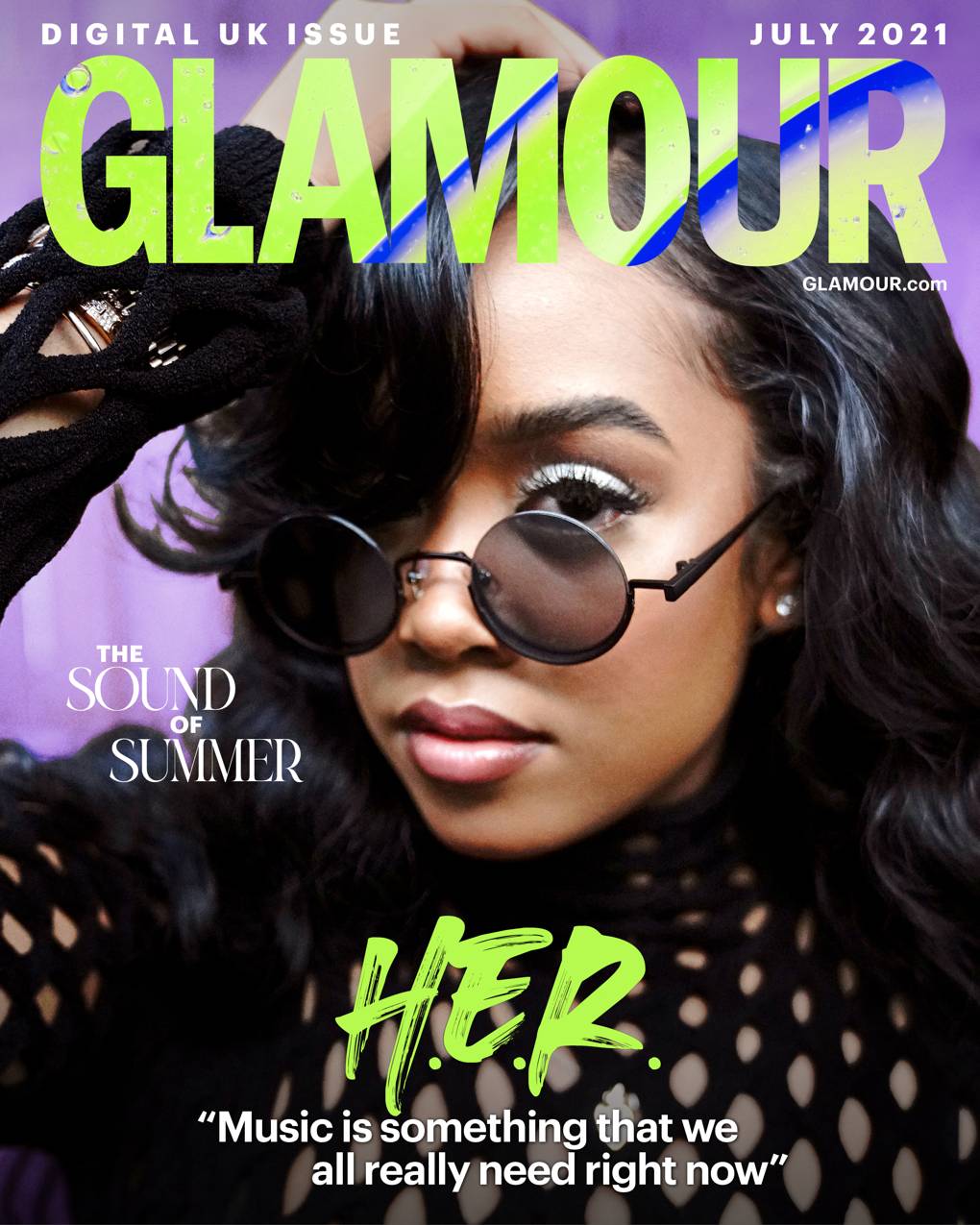 LSA's favorite H.E.R for Glamour uk Magazine. | Lipstick Alley