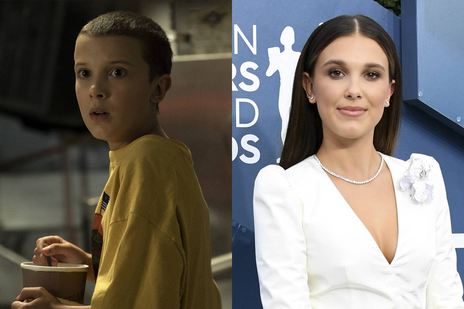 Stranger Things Cast Before And After Photos What The Stranger Things Cast Look Like Now Glamour Uk