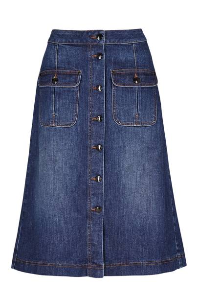 Denim ss15 trends how to wear denim jeans jackets and skirts | Glamour UK