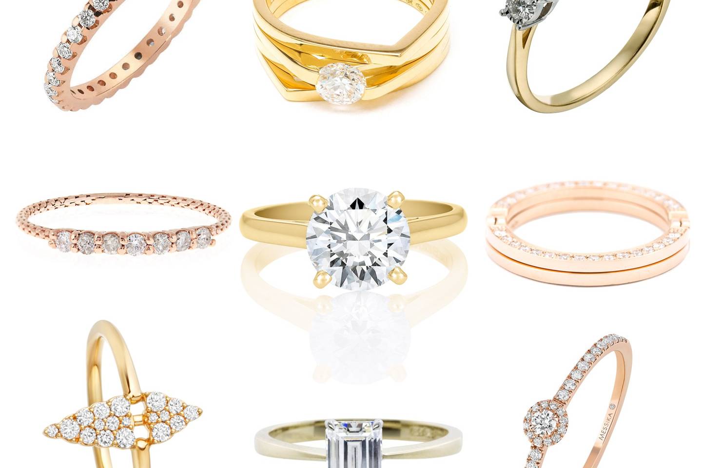 Gold engagement rings for women Glamour UK