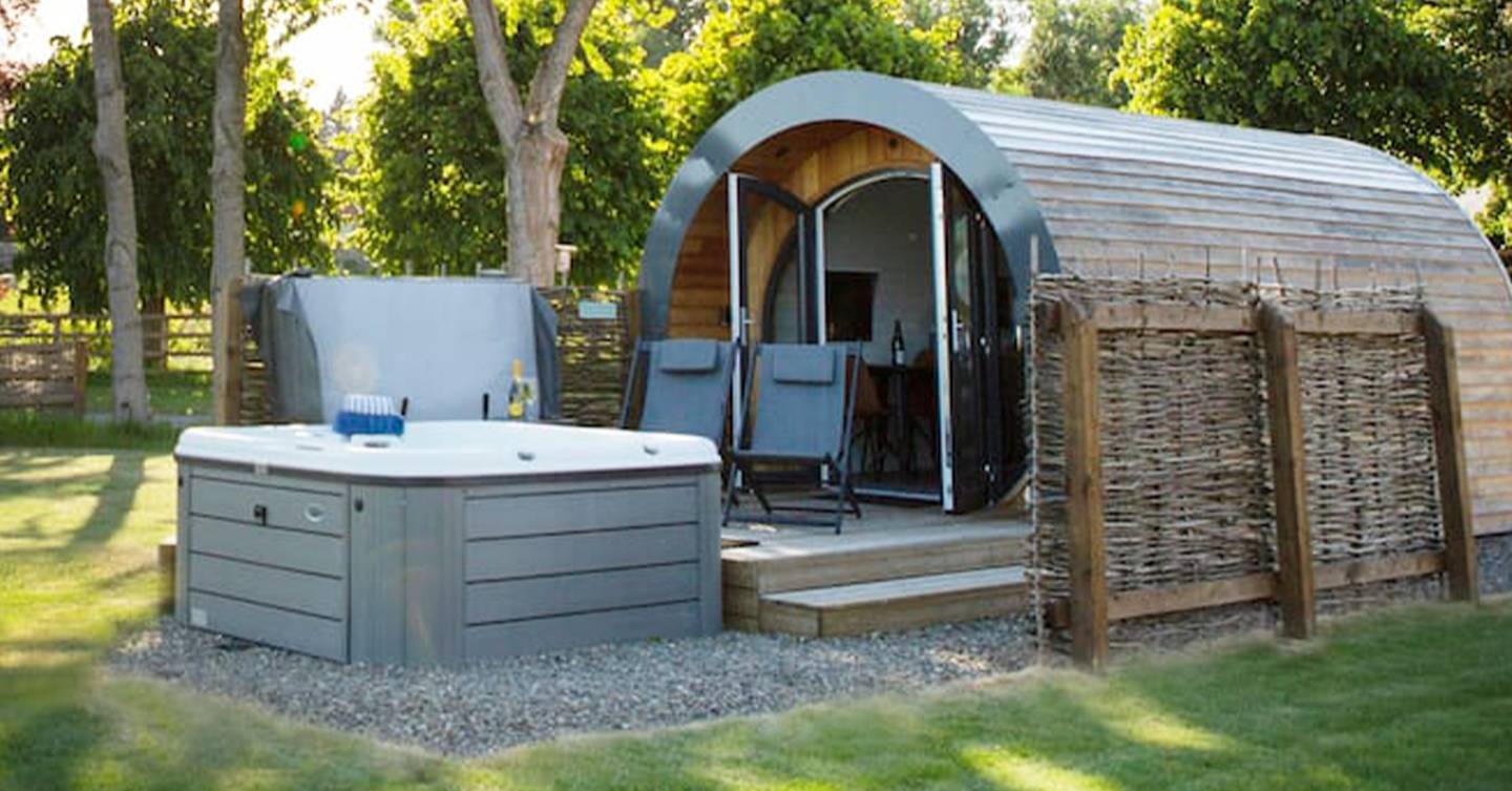 Glamping With Hot Tubs Best Properties To Book Glamour Uk 