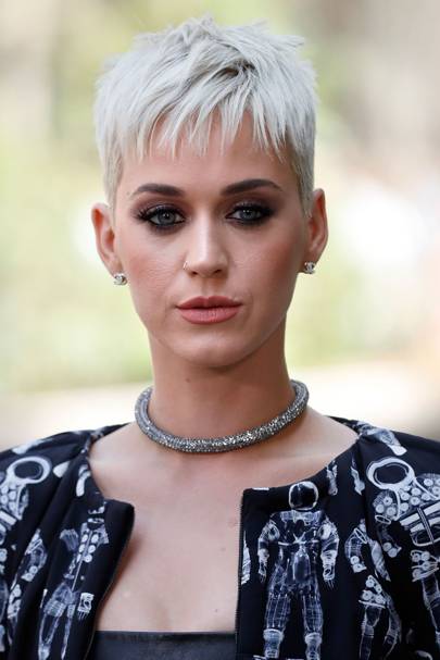 katy perry celebrity haircut hairstyles pics