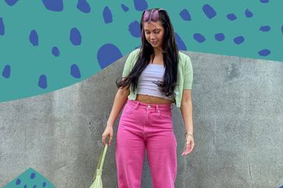 The Pink Zara Wide Leg Jeans Going Viral On TikTok - Teazilla
