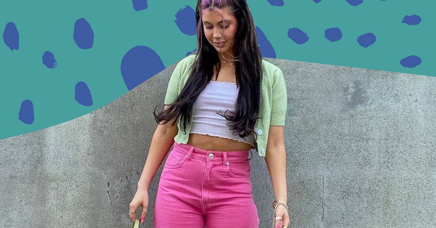 The Pink Zara Wide Leg Jeans Going Viral On TikTok | Glamour UK