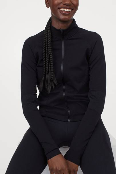 padded running jacket