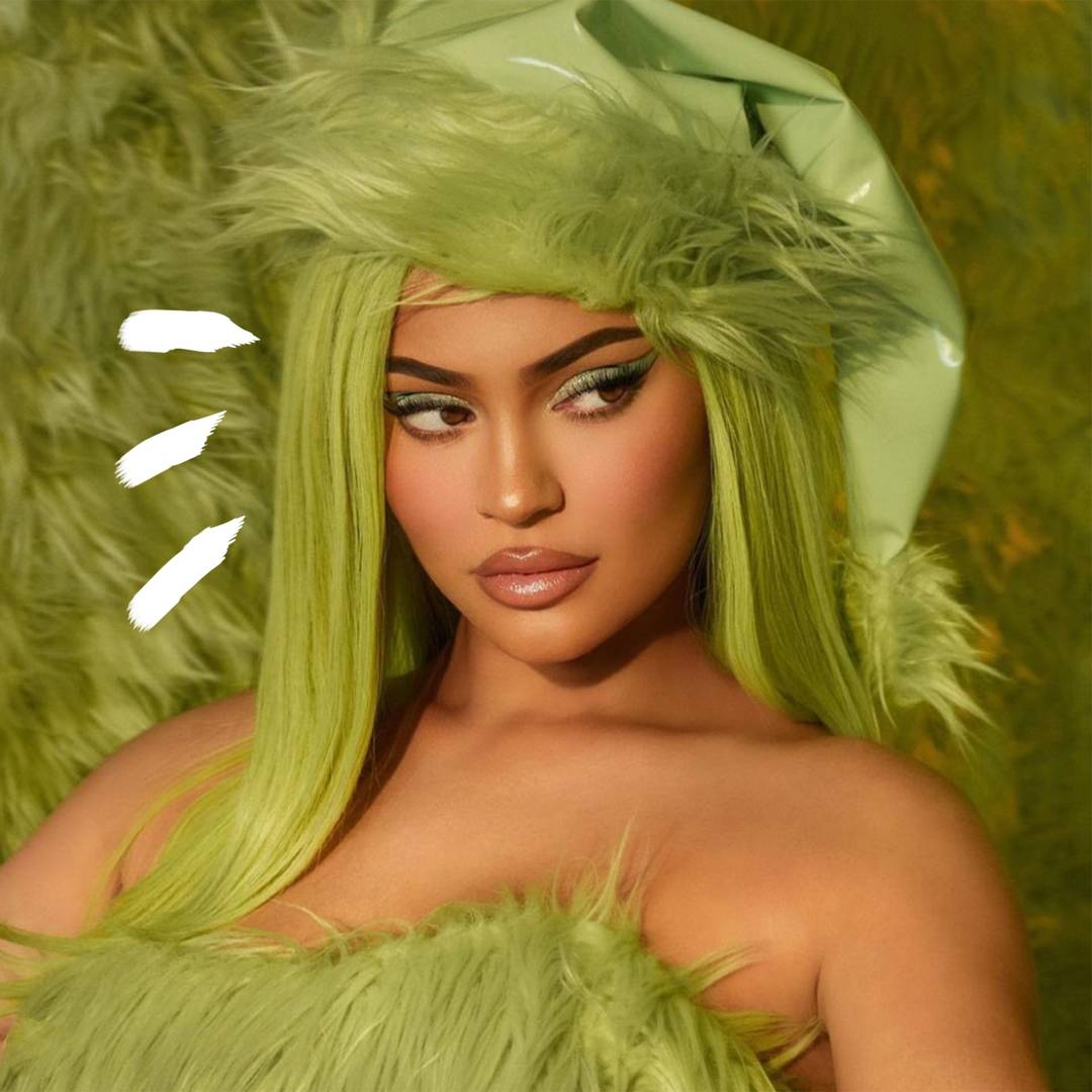 Image: Kylie Jenner's Grinch-themed holiday makeup collection confuses and thrills me