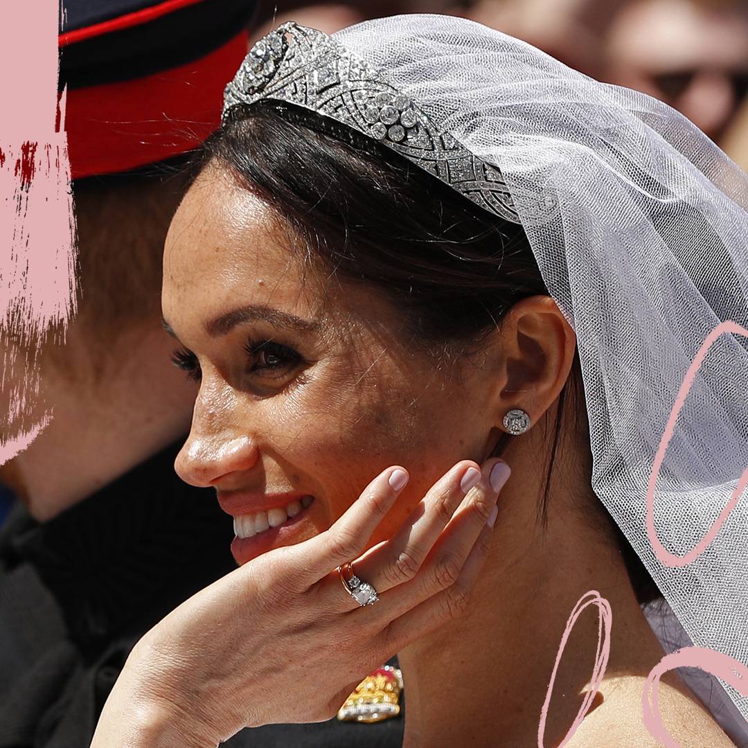 Image: These are the bridal nail shades taking off now that Meghan Markle's wedding mani has finally been revealed