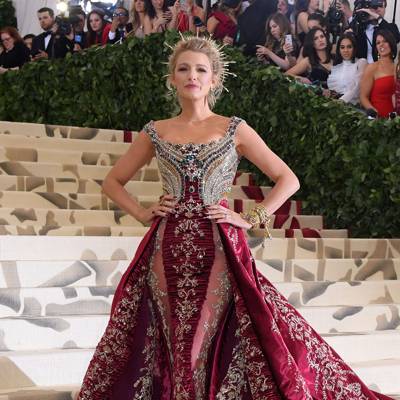 Blake Lively's Met Gala Dress Took Almost Four Months To Make | Glamour UK