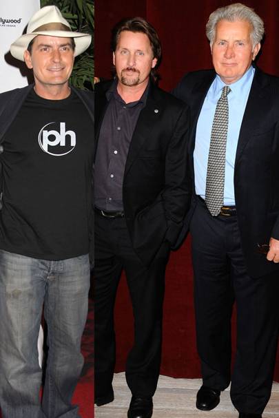 Charlie Sheen & Emilio Estevez & Martin Sheen